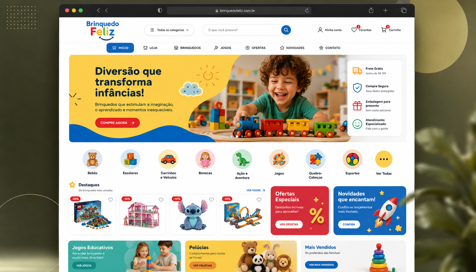 Brinquedo Feliz